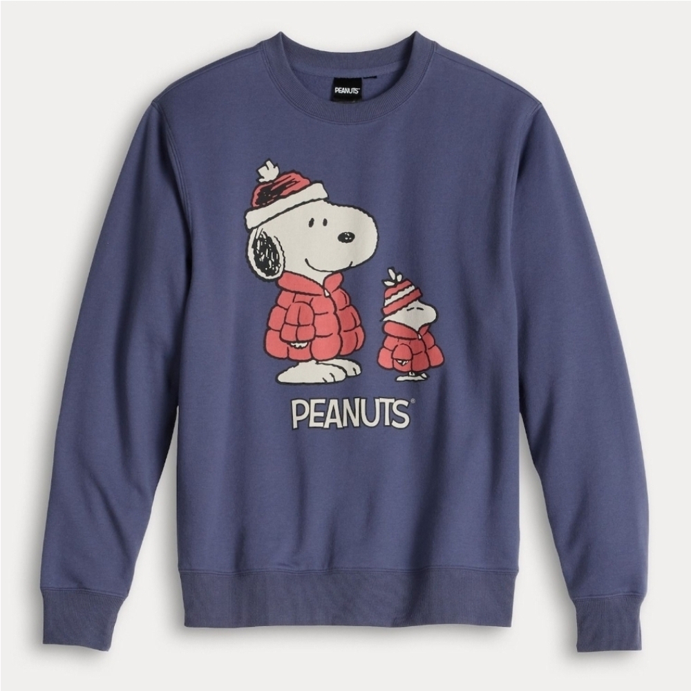 Peanuts Snoopy/Woodstock long sleeve sweatshirt - Brand New